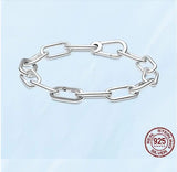 925 Sterling Silver Knot Bracelet for Pan Beads DIY