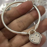 925 Sterling Silver Pan Bracelet DIY Knotted Bracelet