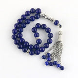 Lapis Lazuli Beads 33 Stone Islamic Rosary Muslim Rosary Tasbih Jewelry