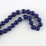 Lapis Lazuli Beads 33 Stone Islamic Rosary Muslim Rosary Tasbih Jewelry