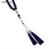 Lapis Lazuli Islamic Rosary Muslim Tasbih Jewelry Misbaha