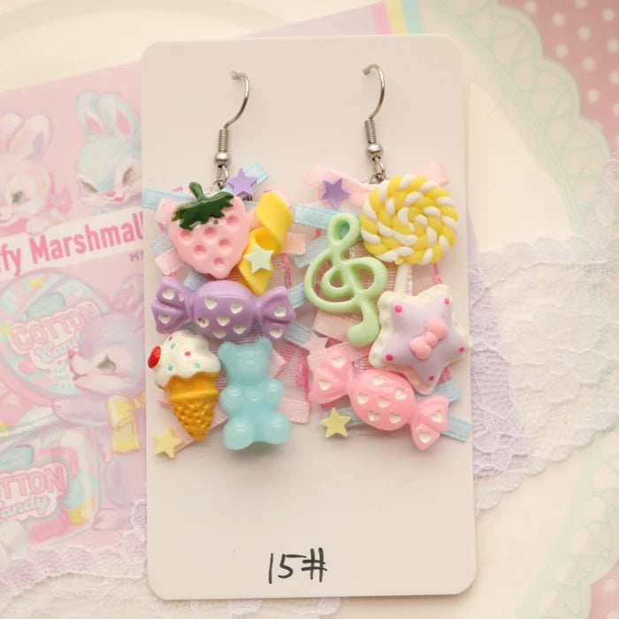 Lolita Sweet Ice Cream Cake Earrings