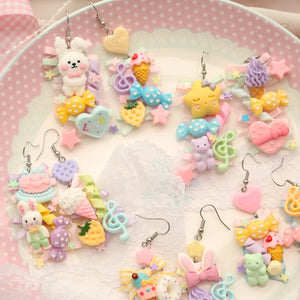 Lolita Sweet Ice Cream Cake Earrings