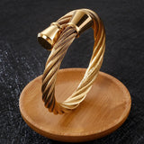 Men's Stainless Steel Wire Bracelet