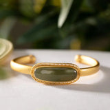 Ancient Craftsmanship Hollow Hetian Jade Bracelet