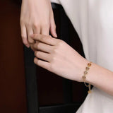 Hetian Jade Bracelet with Silver Jewelry