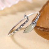 Hetian Chalcedony Bracelet - Ancient Chinese Palace Women Jewelry