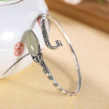 Hetian Chalcedony Bracelet - Ancient Chinese Palace Women Jewelry