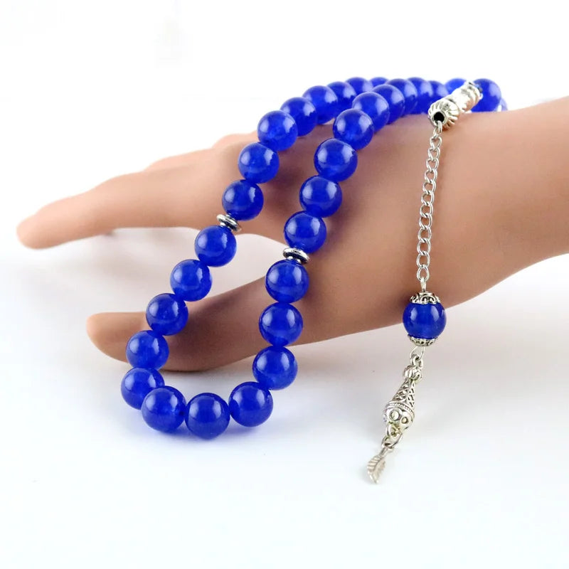 Round Decorative Beads Islamic Rosary Muslim Tasbih Jewelry Misbaha