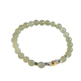 Natural Hetian Jade Bracelet for Women High-End Beaded Bangles Jewelry