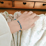 Hand-Woven Agate Pearl Star Bracelet - Retro Decoration