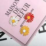 50pcs 25*27mm Tone Plated Daisy Flower Charms Jewelry Pendants