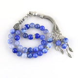Islamic Rosary Muslim Tasbih Beaded Bracelet Pendant