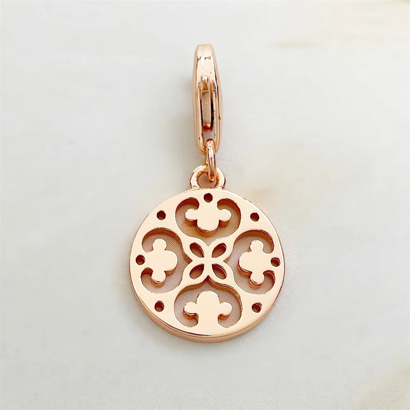 925 Silver Heart Charm Pendant for Women Girls