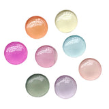 100pcs Colorful Luminous Resin Cabochons Jewelry 20mm