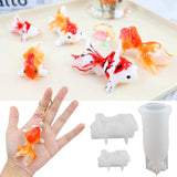 Goldfish Water Bag Silicone Mold for Resin Casting DIY Craft