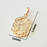 Orthodox Pendant 585 Rose Women Pendant Necklace
