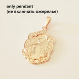 Orthodox Pendant 585 Rose Women Pendant Necklace
