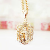 Orthodox Pendant 585 Rose Women Pendant Necklace