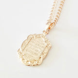 Orthodox Pendant 585 Rose Women Pendant Necklace