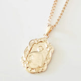 Orthodox Pendant 585 Rose Women Pendant Necklace