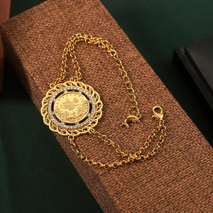 Ottoman Jewelry Bracelet Ladies Plating Chain Bangles for Women