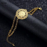 Ottoman Jewelry Bracelet Ladies Plating Chain Bangles for Women