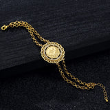Ottoman Jewelry Bracelet Ladies Plating Chain Bangles for Women