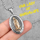 Guadeloupe Stainless Steel Men Necklaces Pendants Chain Punk