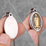 Guadeloupe Stainless Steel Men Necklaces Pendants Chain Punk