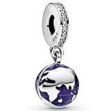 925 Sterling Silver Christmas Pendant Bead Charm for Bracelets