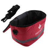 Outdoor Emergency Kit Sports Camping Bag Red Nylon Crossbody Bag