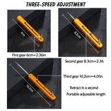 Portable Titanium Toothpick Fruit Pick Self Defense