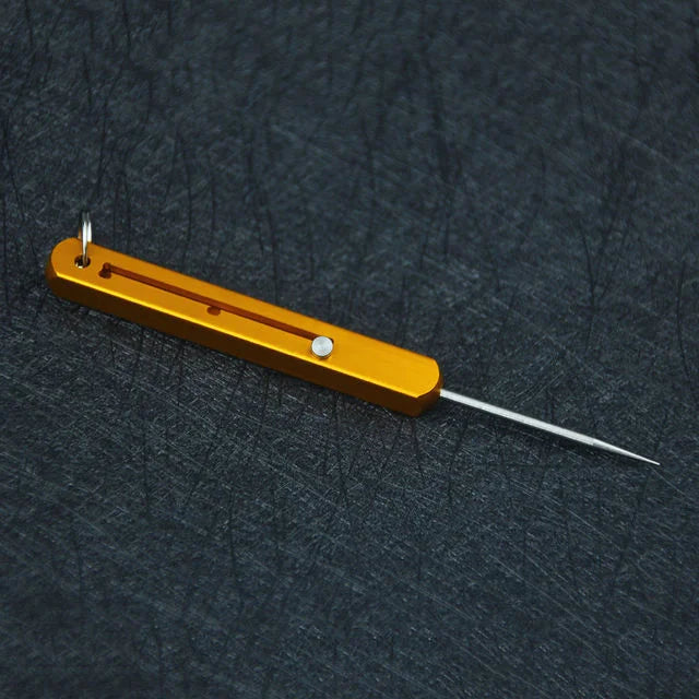Portable Titanium Toothpick Fruit Pick Self Defense