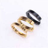 Stainless Steel Jewelry Hoop Earrings 12pcs/Card Women Girls K032