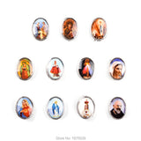 Alloy Beads Jesus Mary Fatima Lourdes Guadalupe Catholic