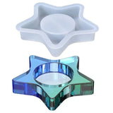 Oval Candlestick Silicone Mold For Epoxy Resin DIY Candle Storage