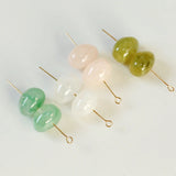 Cloudy Smudge Resin Beads for DIY Earrings