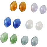Hollow Glass Beads DIY Necklace Bracelet Earrings Retro Accessories