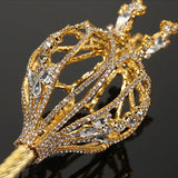 Oval Cross Queen Scepter Wedding Party DIY Decoration