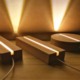 LED Lights Display Pedestal for 3D Crystal Art