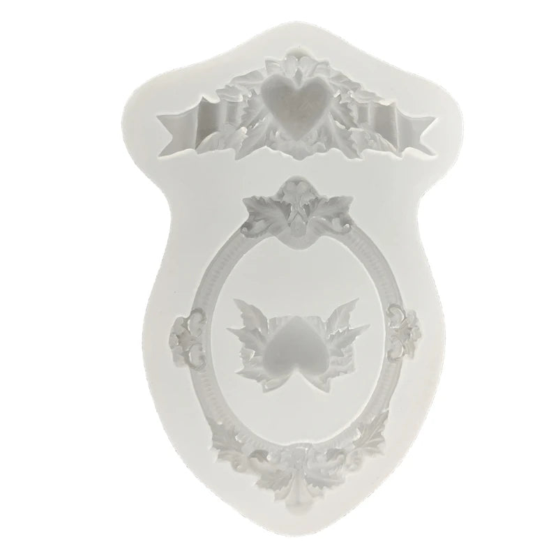 Oval Frames Silicone Mold for DIY Jewelry Making