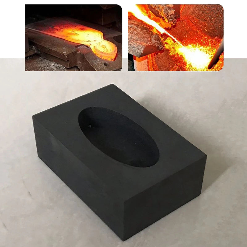 Graphite Casting Ingot Mold for Metal Silver Refining Melting