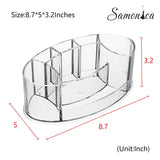 Oval High Multi-function Acrylic Cosmetic Organizer