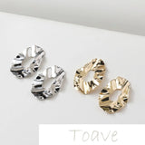 Hollow Wave Copper Pendant Hanging Plated DIY Earring Necklace