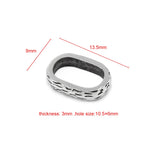 10x6mm Spacer Beads for Leather Cord Bracelet DIY Jewelry Making