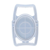 Oval Makeup Mirror Epoxy Resin Mold DIY Crafts Home Decor