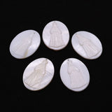 Natural Mother of Pearl Shell Pendant for Jewelry Making