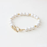 18K Gold-Plated Oval OT Buckle DIY Bracelet Necklace Connector
