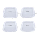 Silicone Coaster Mold DIY Epoxy Resin Irregular Tray Cup Pad